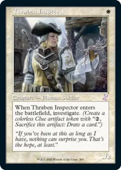 1x Thraben Inspector NM-Mint, English Time Spiral Remastered MTG Magic - Image 1