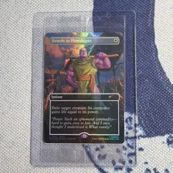 Swords to Plowshares (Borderless) (PSA Magazine Insert) Media Promos Foil Sealed - Image 1