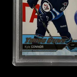 2016-17 UPPER DECK YOUNG GUNS KYLE CONNOR (RC) #212 PSA 10 GEM MINT ROOKIE - Image 5