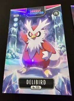 DELIBIRD - POKEMON SAVAGE CORRUPTION FLASH EDITION 2026 CCG HOLO - Image 1