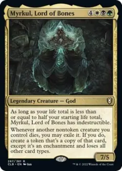 Myrkul, Lord of Bones -Foil Near Mint MTG - Image 1