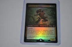 MTG magic SPIDERMAN spm EXTENDED ART FOIL KRAVEN THE HUNTER #273 RARE - Image 1