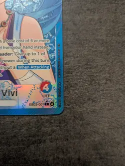 Nefeltari Vivi Leader Alternate Art One Piece English Card EB03-001 - Image 5