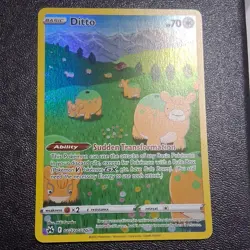Ditto GG22/GG70 - Sword & Shield Crown Zenith Galarian Gallery - Pokemon TCG - Image 1