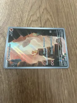 Pokemon TCG Charmander 168/165 SV 151 Illustration Rare Holo English 2023 - Image 2