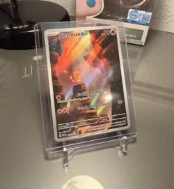 Pokemon TCG SV 151 Charmander 168/165 Illustration Rare Holo English - Image 1