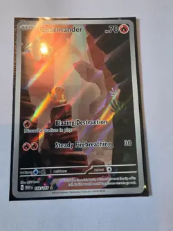 Charmander 168/165 SV 151 Illustration Rare English Pokemon card - Image 3