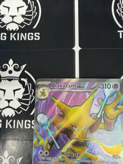 Pokemon TCG Alakazam EX Scarlet & Violet-151 188/165 Holo Ultra Rare - Image 4
