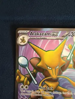 Pokemon TCG Alakazam ex 188/165 Sv: Scarlet & Violet 151 Holo Ultra Rare English - Image 3