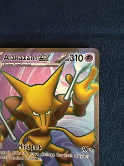 Pokemon TCG Alakazam ex 188/165 Sv: Scarlet & Violet 151 Holo Ultra Rare English - Image 4