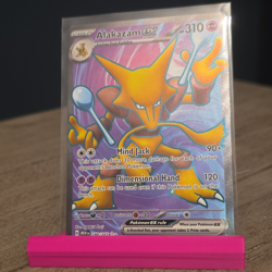 Pokemon TCG Alakazam ex 188/165 SV Scarlet & Violet 151 Ultra Rare Holo - Image 1