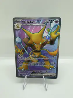 Pokemon TCG Alakazam EX Scarlet & Violet-151 188/165 Holo Ultra Rare - Image 1