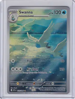 Pokemon TCG Swanna White Flare Illustration Rare Card 110/086 - Image 1