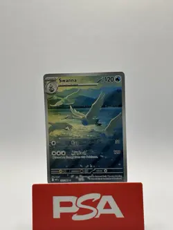 Pokemon TCG Swanna Card 110/086 White Flare Illustration Rare NEAR MINT - Image 1