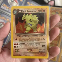 Dark Tyranitar 11/105 Neo Destiny Holo LP Rare WOTC Pokemon TCG Vintage Single - Image 1