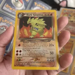 Dark Tyranitar 11/105 Neo Destiny Holo LP Rare WOTC Pokemon TCG Vintage Single - Image 2