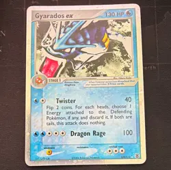 Pokemon TCG Gyarados ex 109/112 EX FireRed & LeafGreen Holo UR - Image 1