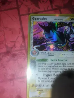 Pokemon Gyarados TCG Delta Species 2006 EX Holon Phantoms Card 8/110 - Image 3