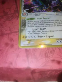 Pokemon Gyarados TCG Delta Species 2006 EX Holon Phantoms Card 8/110 - Image 5
