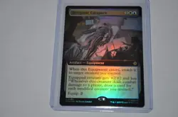 MTG magic SPIDERMAN spm EXTENDED ART FOIL BIORGANIC CARAPACE #289 RARE - Image 1