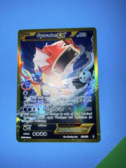 Pokemon TCG Gyarados EX Secret Rare Holo BREAKpoint 123/122 - Image 2