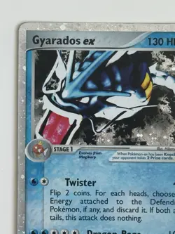 Pokemon TCG Gyarados ex 109/112 Fire Red & Leaf Green Holo Silver Border - Image 2