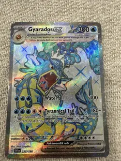 Holo Gyarados ex - 225/198 Ultra Rare Scarlet & Violet Base Set Pokemon TCG - Image 1