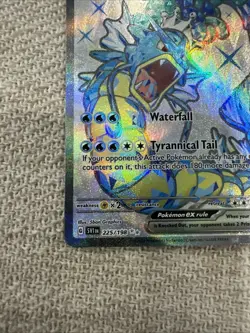 Holo Gyarados ex - 225/198 Ultra Rare Scarlet & Violet Base Set Pokemon TCG - Image 5