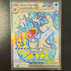 The Pokemon Company Pokemon TCG Gyarados ex 225/198 SV01 UR Full Art Holo EN 300 - Image 1