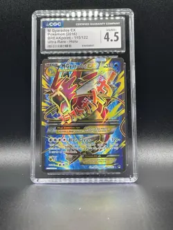 CGC 4.5 2016 Pokemon TCG M Gyarados EX Full Art Holo BREAKpoint 115/122 EN - Image 1
