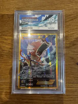 Gyarados 123/122 Pokemon TCG Full Art Ex Secret Rare Ace 10 XY Breakpoint Card - Image 1