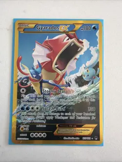 Pokemon Gyarados EX TCG Breakpoint 123/122 Secret Pokemon Card Excellent Cond. - Image 1