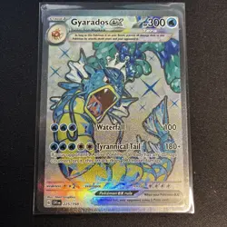 Gyarados EX 225/198 Scarlet & Violet Base NM Full Art Pokemon TCG - Image 1