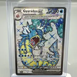 Pokemon TCG Gyarados EX 225/198SV01 Scarlet & Violet Base Set Holo Card - Image 1