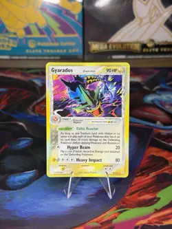 Pokemon Gyarados TCG Delta Species 2006 EX Holon Phantoms Card 8/110 Nm-LP - Image 1