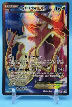 Pokemon TCG Gyarados EX Full Art 114/122 Breakpoint Ultra Rare - Image 1