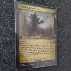 NM Entish Restoration Showcase Scrolls MTG Lord Of The Rings - Image 1