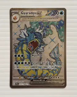 Gyarados ex 225/198 Ultra Rare - Scarlet & Violet - NM Pokemon TCG - Image 1