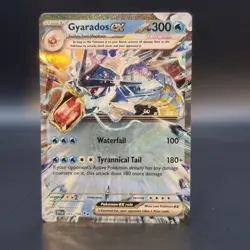 Pokemon TCG 2023 SVI En 045/198 Gyarados Ex Holo Rare Scarlet Violet Pack Card - Image 1