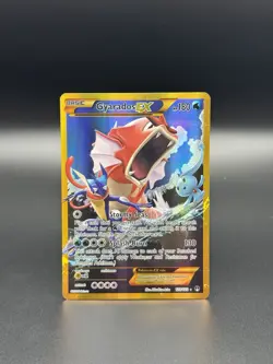 Pokemon TCG Gyarados EX 123/122 XY Breakpoint 2016 Secret Holo Rare - Image 1