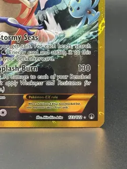 Pokemon TCG Gyarados EX 123/122 XY Breakpoint 2016 Secret Holo Rare - Image 4