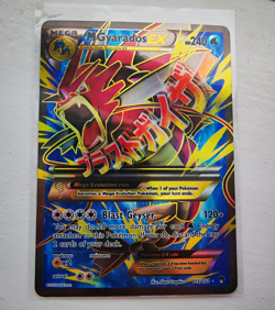 M Gyarados EX 115/122 Breakpoint Ultra Rare Full Art Holo Pokemon TCG - Image 1