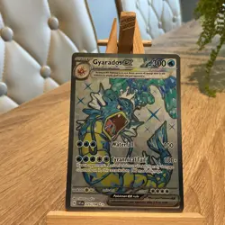 Pokemon Gyarados EX TCG Scarlet & Violet Base SV1 Card 225/198 Full Art - Image 1