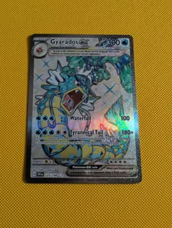 Pokemon Gyarados EX TCG Card 225/198 Scarlet Violet - Image 1