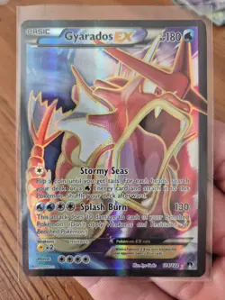 Pokemon TCG Gyarados-EX Breakpoint 114/122 Holo Full Art - Image 1