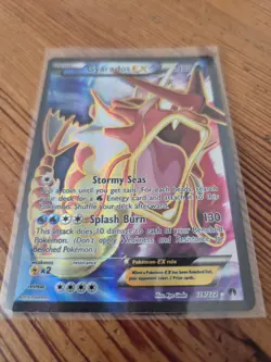 Pokemon TCG Gyarados-EX Breakpoint 114/122 Holo Full Art - Image 2
