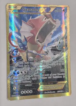 Pokemon TCG Gyarados-EX Breakpoint 114/122 Holo Full Art in sleeve - Image 2