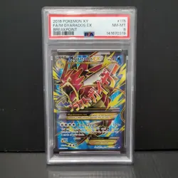 Pokemon TCG XY Mega Gyarados EX 115/122 Breakpoint PSA 8 - Image 1