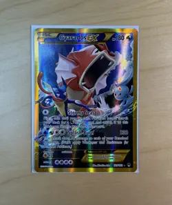 Gyarados EX 123/122 Secret Rare Full Art BREAKpoint 2016 Pokemon TCG - Image 1