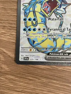 Gyarados EX 225/198 Pokemon TCG Mint condition. Will grade well - Image 2